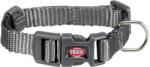 TRIXIE Zgarda Premium, XXS- XS: 15-25 cm/10 mm, Grafit, 202116