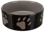 TRIXIE Castron Ceramic, Print Labute, 0.8 l/16 cm, Maro/Taupe, 24532