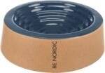 TRIXIE Bol Ceramic Be Nordic 0.5L/20cm, Albastru/Bej, 24301
