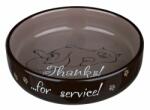 TRIXIE Castron Ceramic Pentru Pisici, 0.3 l/15 cm, Diferite Culori, 24795