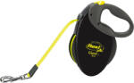 flexi Lesa Flexi Giant, Banda, L: 8 m/50 kg, Negru/ Galben Neon, 20929
