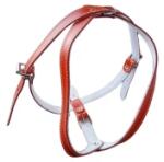 Exotic-K Ham L4 Piele Captusit 66-83 cm/20 mm - Rosu
