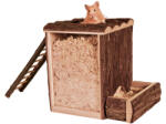 TRIXIE Turn De Joaca Si Vizuina Pentru Hamsteri, Lemn, 25x24x20 cm, 62002