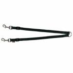 TRIXIE Lesa Dubla Chinga XS-M 40-70 cm/15 mm Negru 201101