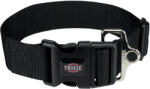 TRIXIE Zgarda Premium, Lata, L-XXL: 55-80 cm/50 mm, Negru, 1999401