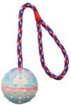 TRIXIE Jucarie Pentru Caini, Minge Cauciuc Pe Sfoara, 6/30 cm, 3454