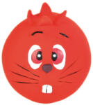 TRIXIE Jucarie Pentru Caini, Minge Chip Animal, Latex, Cu Sunet, 6 cm, Diverse Culori, 3504 - petshopmarcu