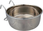 TRIXIE Hranitor Inox Pentru Pasari, Cu Suport De Agatat, 900 ml/14 cm, 5496