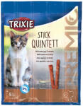 TRIXIE Recompense Pentru Pisici, Premio Stick Quintett, Miel Si Curcan, 5 x 5 g, 42723