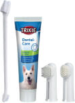 TRIXIE Set Igiena Dentara Pentru Caini, Pasta De Dinti 100 g Si Periuta De Dinti, 2561 - petshopmarcu