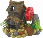 Happet Decor Pentru Acvariu, Casa Cu Moara De Vant, 11 cm, R151