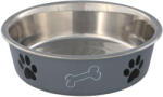 TRIXIE Castron Inox Cu Invelis De Plastic, 1.4 l/21 cm, Diferite Culori, 25244