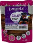 Leopold Hrana Umeda Gatita Pentru Caini, Premium Adult, Cu Vita/Orez/Legume, 500 g