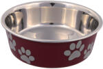 TRIXIE Castron Inox, Cu Invelis De Plastic, 0.25 l/12 cm, Diferite Culori, 25241