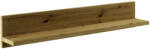 Expedo Raft MODERNA 100, 100x15x22, stejar artisan/negru Raft