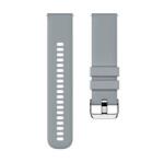 gigapack Pótszíj (univerzális, 20mm, szilikon, dupla bújtató, 3D) VILÁGOSSZÜRKE Garmin Vivomove 5, Huawei Watch GT 2 42mm, Samsung Galaxy Watch Active 2 44mm (SM-R820N) (GP-153620)