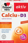 Doppelherz Supliment alimentar Doppelherz Calciu + D3 Pentru Oase Si Muschi, 30 Tablete