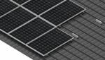 K. FIX Sistem de prindere cu minirail 6 (1x6) panouri în țiglă metalică model, Vertical/Orizontal (SPA6TM-M)