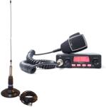 TTi Kit statie radio CB TTi TCB-550 EVO, VOX, Filtru NB, 12-24V cu antena PNI ML160 cu magnet inclusa (TTI-PACK57) Statii radio