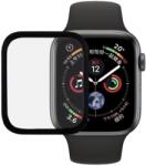 Tempered Glass Protector - Ultra Smart Protection Apple Watch 4/5/6 SE 44mm cu rama neagra