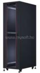Formrack RAL9005 42U Cosmoline 600x1000 19" szabadon álló rack szekrény (fekete) (CSM-42U60100) (CSM-42U60100)
