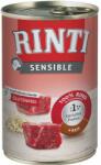 RINTI Sensible vita si orez 400 g + 1 GRATIS, pentru caini