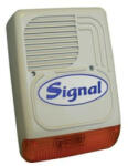 SIGNAL PS-128 AL 7 hangú Kültéri hang-fényjelző szabotázsvédett fémházban PS128AL (109608)