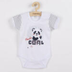 NEW BABY Baba rövid ujjú body New Baby Panda - pindurka
