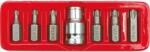 TOYA Bitkészlet 7 db CrV TORX