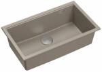Quadron Chiuveta compozit sub blat Quadron Logan 110 bej - inox 76x44 cm (HQD7644U4_BS_U) Chiuveta