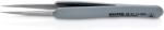 KNIPEX Pensetă de precizie cu mâner de cauciuc ESD 130mm KNIPEX 60048 (92 21 14 ESD)