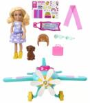 Mattel Barbie: avionul lui Chelsea - set de joacă (HTK38) Papusa Barbie