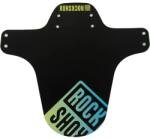 Rock Shox AM Fender teleszkópra szerelhető műanyag MTB első sárvédő, 26-29 colos bringákhoz, fekete - kék-sárga színátmenetes