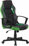  Glendale sportos irodai forgószék gamer szék fekete-zöld 314718
