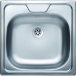 Livinox PANEL natúr rozsdamentes acél mosogató, 480 x 480 mm, dobozos (N-144KD) - watermarkt