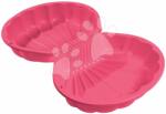 BIG Kétrészes homokozó Kagyló Watershell Pink BIG térfogata 2*20 kg vízre és homokra 74*88*21 cm rózsaszín 18 hó-tól (BIG55721)