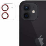 JOYROOM Shining üvegfólia kamerára iPhone 12 mini, piros