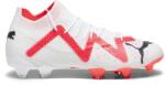 PUMA Future Ultimate FG stoplis focicipő, fehér - piros (107355-01)