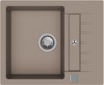Strong 491403 - StrongSinks Vardar 615x500 mm 1 medencés mini csepptálcás gránit mosogató szürkés barna (491403)