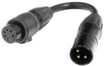 Accu-Cable DMX 3-PIN M TO 5-PIN FM IP65