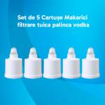 GeyserFiltre pentru cana Set de 5 Cartușe Makarici filtrare tuica palinca vodka Rezerva filtru cana