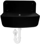  Falikút műanyag "Szilárd II" fekete (105234)