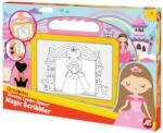AS Tabla Magnetica Magic Scribbler Baby Princess Carte de colorat