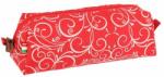 Dressa School inda mintás vízálló bedobálós tolltartó - piros (d179174)
