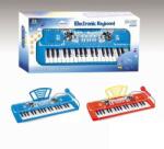MalPlay Orga electronica cu microfon pentru copii, lumini si sunet, control volum, plastic, multicolor Instrument muzical de jucarie