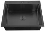 Mixxus hm5045-215 nano-black (3.0/0.8) chiuveta bucatarie din inox (13387) Chiuveta