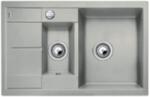 BLANCO Chiuveta compozit, gri perlat, cu excentric, Blanco Metra 6 S Compact (520576) Chiuveta