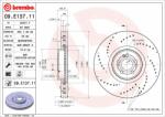 BREMBO Disc frana BREMBO PRIME LINE - UV Coated 09. E137.11 (09.E137.11)