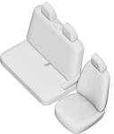 UMBRELLA Set huse scaun VOLKSWAGEN T4 (2+1) TRANSPORTER VAN 1992-2003 UMBRELLA (45991)