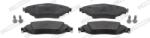 FERODO set placute frana, frana disc FERODO PREMIER ECO FRICTION FDB5380 (FDB5380)